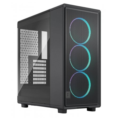 Корпус Fractal Design Epoch RGB Tempered Glass без БЖ (FD-C-EPO1A-04) Black купити з перевіркою сумісності: огляд, характеристики, ціна у Києві, Львові, Вінниці, Хмельницькому, Івано-Франківську, Україні | інтернет-магазин TELEMART.UA фото