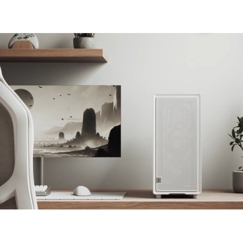 Корпус Fractal Design Epoch RGB Tempered Glass без БЖ (FD-C-EPO1A-05) White купити з перевіркою сумісності: огляд, характеристики, ціна у Києві, Львові, Вінниці, Хмельницькому, Івано-Франківську, Україні | інтернет-магазин TELEMART.UA фото