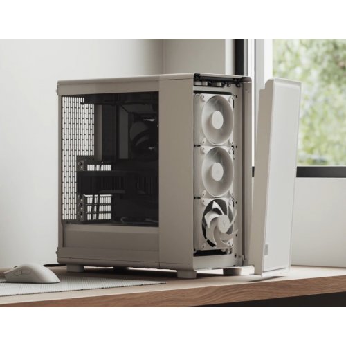 Корпус Fractal Design Epoch RGB Tempered Glass без БЖ (FD-C-EPO1A-05) White купити з перевіркою сумісності: огляд, характеристики, ціна у Києві, Львові, Вінниці, Хмельницькому, Івано-Франківську, Україні | інтернет-магазин TELEMART.UA фото