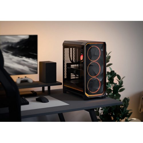 Купить Корпус Fractal Design Meshify 3 RGB Tempered Glass без БП (FD-C-MES3A-06) Black с проверкой совместимости: обзор, характеристики, цена в Киеве, Днепре, Одессе, Харькове, Украине | интернет-магазин TELEMART.UA фото