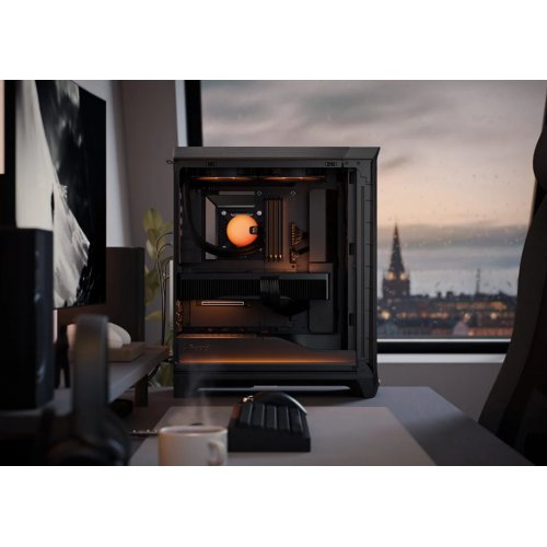 Купить Корпус Fractal Design Meshify 3 RGB Tempered Glass без БП (FD-C-MES3A-06) Black с проверкой совместимости: обзор, характеристики, цена в Киеве, Днепре, Одессе, Харькове, Украине | интернет-магазин TELEMART.UA фото