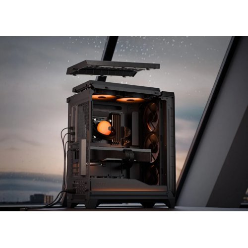 Купить Корпус Fractal Design Meshify 3 RGB Tempered Glass без БП (FD-C-MES3A-06) Black с проверкой совместимости: обзор, характеристики, цена в Киеве, Днепре, Одессе, Харькове, Украине | интернет-магазин TELEMART.UA фото