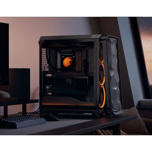 Купить Корпус Fractal Design Meshify 3 RGB Tempered Glass без БП (FD-C-MES3A-06) Black с проверкой совместимости: обзор, характеристики, цена в Киеве, Днепре, Одессе, Харькове, Украине | интернет-магазин TELEMART.UA фото