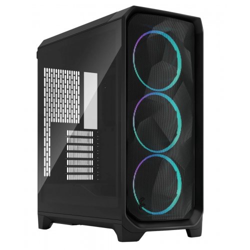Купить Корпус Fractal Design Meshify 3 RGB Tempered Glass без БП (FD-C-MES3A-06) Black с проверкой совместимости: обзор, характеристики, цена в Киеве, Днепре, Одессе, Харькове, Украине | интернет-магазин TELEMART.UA фото