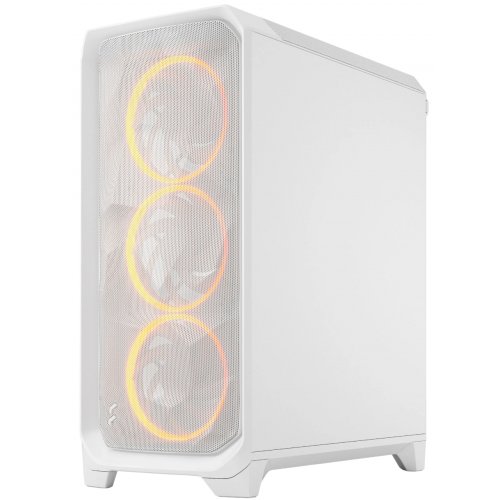 Купить Корпус Fractal Design Meshify 3 RGB Tempered Glass без БП (FD-C-MES3A-07) White с проверкой совместимости: обзор, характеристики, цена в Киеве, Днепре, Одессе, Харькове, Украине | интернет-магазин TELEMART.UA фото