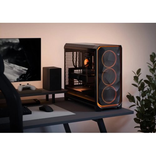 Купить Корпус Fractal Design Meshify 3 XL RGB Tempered Glass без БП (FD-C-MES3X-04) Black с проверкой совместимости: обзор, характеристики, цена в Киеве, Днепре, Одессе, Харькове, Украине | интернет-магазин TELEMART.UA фото