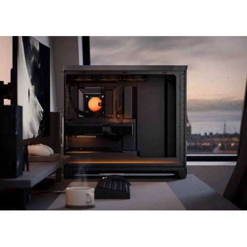 Купить Корпус Fractal Design Meshify 3 XL RGB Tempered Glass без БП (FD-C-MES3X-04) Black с проверкой совместимости: обзор, характеристики, цена в Киеве, Днепре, Одессе, Харькове, Украине | интернет-магазин TELEMART.UA фото