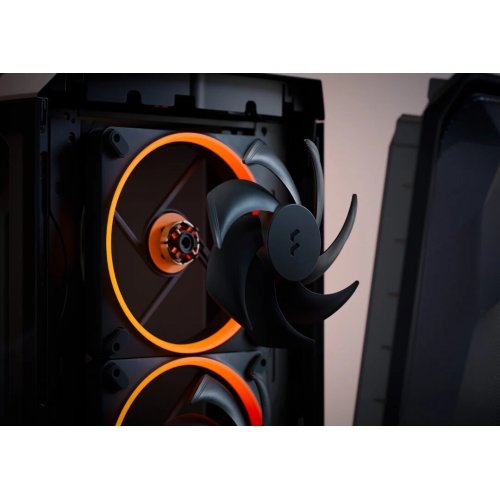 Купить Корпус Fractal Design Meshify 3 XL RGB Tempered Glass без БП (FD-C-MES3X-04) Black с проверкой совместимости: обзор, характеристики, цена в Киеве, Днепре, Одессе, Харькове, Украине | интернет-магазин TELEMART.UA фото