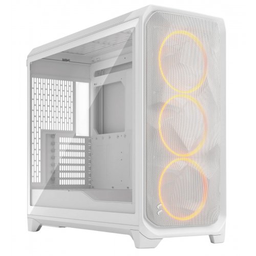 Купить Корпус Fractal Design Meshify 3 XL RGB Tempered Glass без БП (FD-C-MES3X-06) White с проверкой совместимости: обзор, характеристики, цена в Киеве, Днепре, Одессе, Харькове, Украине | интернет-магазин TELEMART.UA фото