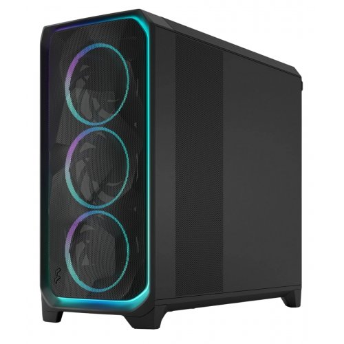 Корпус Fractal Design Meshify 3 XL Ambience Pro RGB Tempered Glass без БЖ (FD-C-MES3X-03) Black купити з перевіркою сумісності: огляд, характеристики, ціна у Києві, Львові, Вінниці, Хмельницькому, Івано-Франківську, Україні | інтернет-магазин TELEMART.UA фото