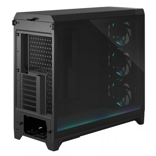 Корпус Fractal Design Meshify 3 XL Ambience Pro RGB Tempered Glass без БЖ (FD-C-MES3X-03) Black купити з перевіркою сумісності: огляд, характеристики, ціна у Києві, Львові, Вінниці, Хмельницькому, Івано-Франківську, Україні | інтернет-магазин TELEMART.UA фото