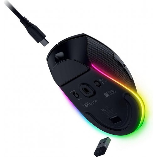 Купити Миша Razer Pro Click V2 (RZ01-03900100-R3M1) Black - ціна в Києві, Львові, Вінниці, Хмельницькому, Франківську, Україні | інтернет-магазин TELEMART.UA фото