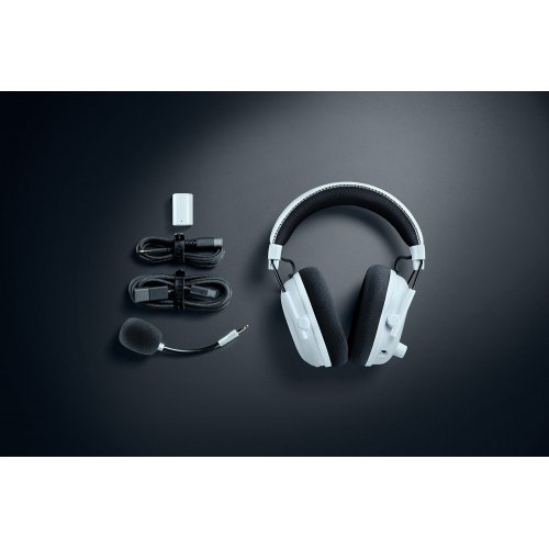 Купить Наушники Razer Blackshark V3 Pro Wireless (RZ04-05400200-R3M1) White - цена в Харькове, Киеве, Днепре, Одессе
в интернет-магазине Telemart фото