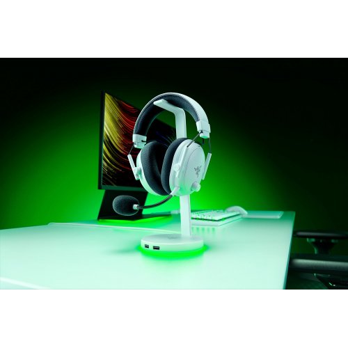 Купить Наушники Razer Blackshark V3 Pro Wireless (RZ04-05400200-R3M1) White - цена в Харькове, Киеве, Днепре, Одессе
в интернет-магазине Telemart фото