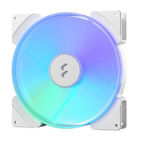 Купить Кулер для корпуса Fractal Design Prisma AL-18 ARGB PWM (FD-FAN-PRI-AL18-PWM-WT) White с проверкой совместимости: обзор, характеристики, цена в Киеве, Днепре, Одессе, Харькове, Украине | интернет-магазин TELEMART.UA фото