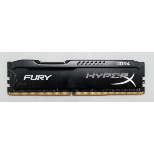 Купить Озу Kingston DDR4 8GB 2400MHz HyperX FURY Black (HX424C15FB/8) (Восстановлено продавцом, 791709) с проверкой совместимости: обзор, характеристики, цена в Киеве, Днепре, Одессе, Харькове, Украине | интернет-магазин TELEMART.UA фото