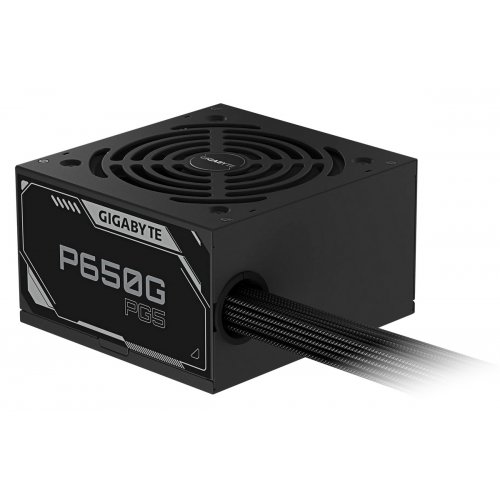 Блок живлення Gigabyte P650G PCIE 5.1 650W (GP-P650G PG5) купити з перевіркою сумісності: огляд, характеристики, ціна у Києві, Львові, Вінниці, Хмельницькому, Івано-Франківську, Україні | інтернет-магазин TELEMART.UA фото