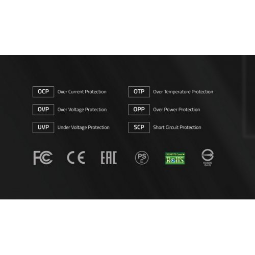 Блок живлення Gigabyte P650G PCIE 5.1 650W (GP-P650G PG5) купити з перевіркою сумісності: огляд, характеристики, ціна у Києві, Львові, Вінниці, Хмельницькому, Івано-Франківську, Україні | інтернет-магазин TELEMART.UA фото