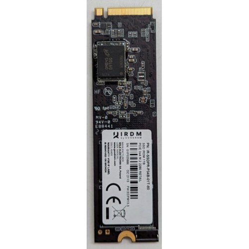 Купить Ssd-диск GoodRAM IRDM 3D NAND TLC 1TB M.2 (2280 PCI-E) NVMe x4 (IR-SSDPR-P34B-01T-80) (Восстановлено продавцом, 791736) с проверкой совместимости: обзор, характеристики, цена в Киеве, Днепре, Одессе, Харькове, Украине | интернет-магазин TELEMART.UA фото