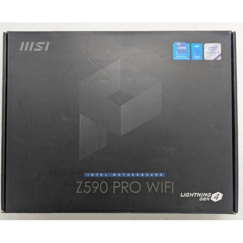 Купить Материнская плата MSI Z590 PRO WIFI (s1200, Intel Z590) (Восстановлено продавцом, 791759) с проверкой совместимости: обзор, характеристики, цена в Киеве, Днепре, Одессе, Харькове, Украине | интернет-магазин TELEMART.UA фото