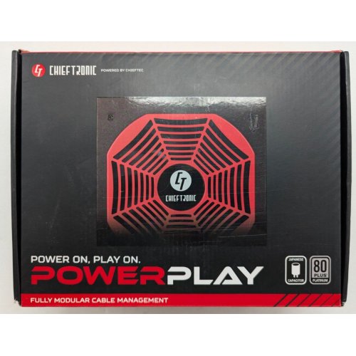 Блок живлення CHIEFTEC PowerPlay 850W (GPU-850FC) (Відновлено продавцем, 791770) купити з перевіркою сумісності: огляд, характеристики, ціна у Києві, Львові, Вінниці, Хмельницькому, Івано-Франківську, Україні | інтернет-магазин TELEMART.UA фото