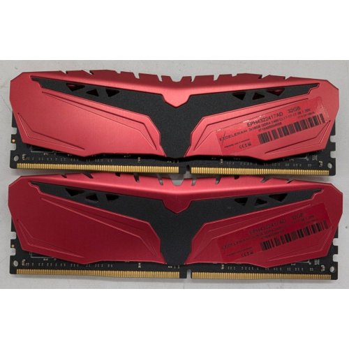 Купить Озу Exceleram DDR4 32GB 2x16GB 2400MHz Phoenix Red/Black (EPH4322417AD) (Восстановлено продавцом, 791956) с проверкой совместимости: обзор, характеристики, цена в Киеве, Днепре, Одессе, Харькове, Украине | интернет-магазин TELEMART.UA фото
