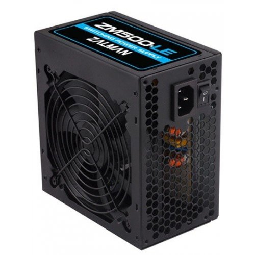 Блок живлення Zalman LE 500W (ZM500-LE) (Відновлено продавцем, 791962) купити з перевіркою сумісності: огляд, характеристики, ціна у Києві, Львові, Вінниці, Хмельницькому, Івано-Франківську, Україні | інтернет-магазин TELEMART.UA фото