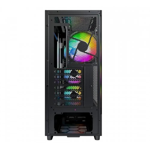 Корпус Montech X5 без БЖ Black купити з перевіркою сумісності: огляд, характеристики, ціна у Києві, Львові, Вінниці, Хмельницькому, Івано-Франківську, Україні | інтернет-магазин TELEMART.UA фото