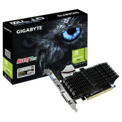 Видеокарта Gigabyte GeForce GT 710 Silent 1024MB (GV-N710SL-1GL) (Восстановлено продавцом, 791983)