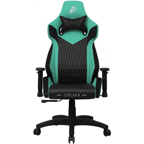 Купить Игровое кресло 1stPlayer WIN101 Black/Green - цена в Харькове, Киеве, Днепре, Одессе
в интернет-магазине Telemart фото