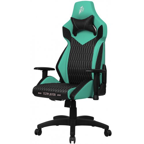Купить Игровое кресло 1stPlayer WIN101 Black/Green - цена в Харькове, Киеве, Днепре, Одессе
в интернет-магазине Telemart фото