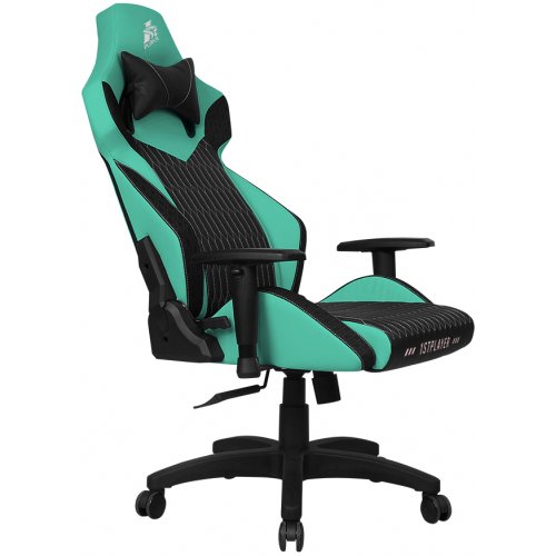 Купить Игровое кресло 1stPlayer WIN101 Black/Green - цена в Харькове, Киеве, Днепре, Одессе
в интернет-магазине Telemart фото