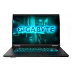 Ноутбук Gigabyte Gaming A16 3VH (3VHK3UA894SD) Black Steel / 16″ (1920x1200, IPS) / AMD Ryzen 7 260 (3.8-5.1 ГГц), 8 ядер / NVIDIA GeForce RTX 5060 / 16 ГБ (DDR5) / 1024 ГБ (SSD) / Без ОС