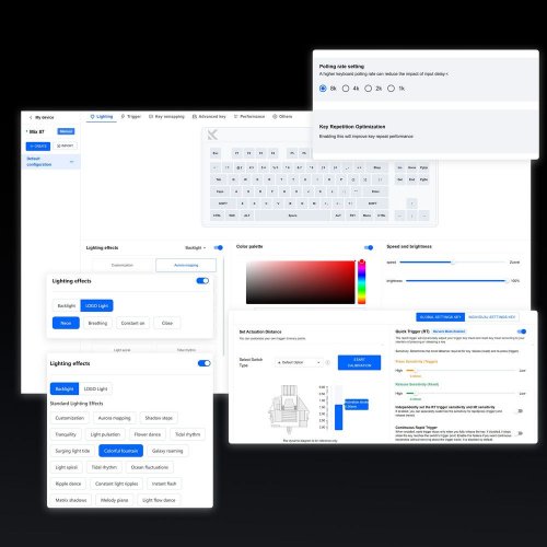 Клавіатура MCHOSE Mix 87 RGB Apollo Magnetic Switch (MC-MIX87-4-UA) White купити в Україні: Київ, Львів, Хмельницький, Тернопіль | Низька ціна, відгуки, характеристики від TELEMART фото