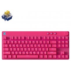 Клавіатура MCHOSE Mix 87 RGB Apollo Magnetic Switch (MC-MIX87-5) Rose Red