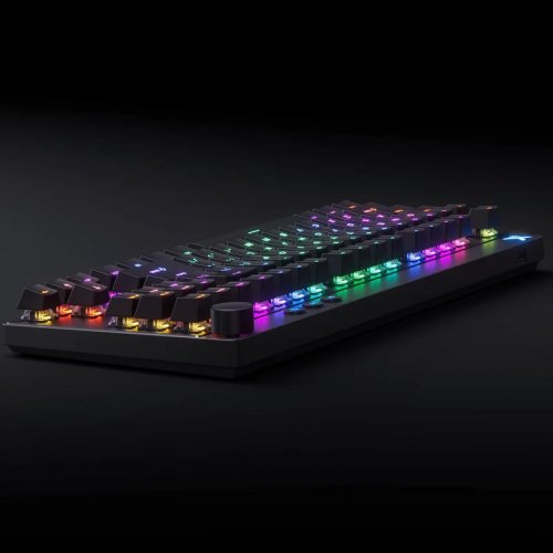 Купити Клавіатура MCHOSE Mix 87 RGB Apollo Magnetic Switch (MC-MIX87-6-UA) Black - ціна в Києві, Львові, Вінниці, Хмельницькому, Франківську, Україні | інтернет-магазин TELEMART.UA фото