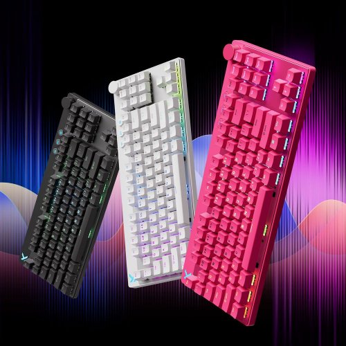 Клавіатура MCHOSE Mix 87 RGB Apollo Magnetic Switch (MC-MIX87-6-UA) Black купити в Україні: Київ, Львів, Хмельницький, Тернопіль | Низька ціна, відгуки, характеристики від TELEMART фото