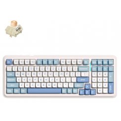 Клавіатура MCHOSE K99 V2 RGB Mechanical Icy Creamsicle Switch Wireless (MC-K99V2-4) Sky Blue