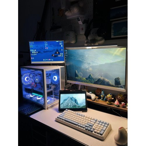 Клавиатура MCHOSE K99 V2 RGB Mechanical Icy Creamsicle Switch Wireless (MC-K99V2-4) Sky Blue купить в Украине: Киев, Днепр, Харьков, Одесса  | Низкая цена, отзывы, характеристики от TELEMART фото