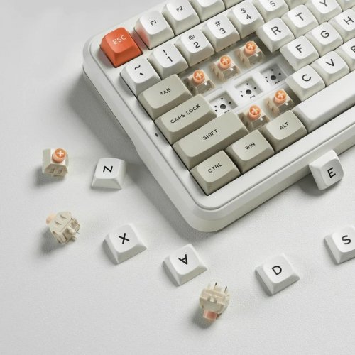 Купити Клавіатура MCHOSE K99 V2 RGB Mechanical Icy Creamsicle Switch Wireless (MC-K99V2-6) Glacier Gradient - ціна в Києві, Львові, Вінниці, Хмельницькому, Франківську, Україні | інтернет-магазин TELEMART.UA фото