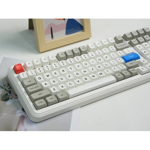 Купити Клавіатура MCHOSE K99 V2 RGB Mechanical Icy Creamsicle Switch Wireless (MC-K99V2-6) Glacier Gradient - ціна в Києві, Львові, Вінниці, Хмельницькому, Франківську, Україні | інтернет-магазин TELEMART.UA фото