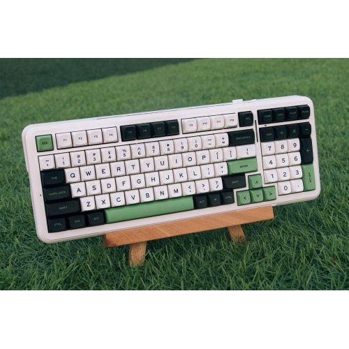 Клавиатура MCHOSE K99 RGB Mechanical Hyacinth Switch Wireless (MC-K99-2A) Emerald Green купить в Украине: Киев, Днепр, Харьков, Одесса  | Низкая цена, отзывы, характеристики от TELEMART фото