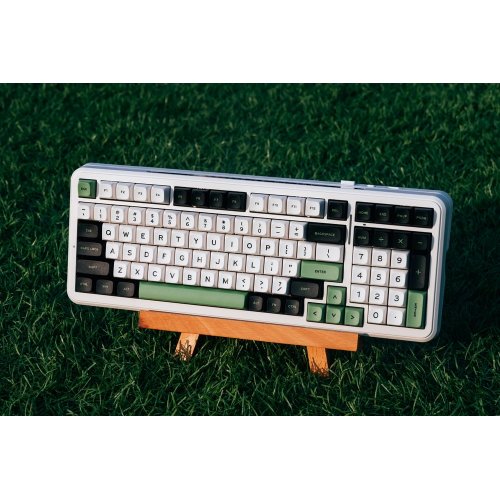 Клавиатура MCHOSE K99 RGB Mechanical Hyacinth Switch Wireless (MC-K99-2A) Emerald Green купить в Украине: Киев, Днепр, Харьков, Одесса  | Низкая цена, отзывы, характеристики от TELEMART фото