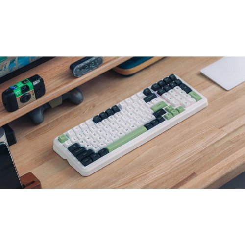 Клавиатура MCHOSE K99 RGB Mechanical Hyacinth Switch Wireless (MC-K99-2A) Emerald Green купить в Украине: Киев, Днепр, Харьков, Одесса  | Низкая цена, отзывы, характеристики от TELEMART фото