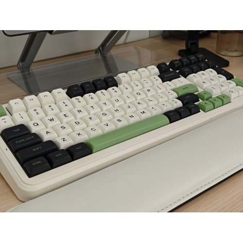 Клавиатура MCHOSE K99 RGB Mechanical Hyacinth Switch Wireless (MC-K99-2A) Emerald Green купить в Украине: Киев, Днепр, Харьков, Одесса  | Низкая цена, отзывы, характеристики от TELEMART фото