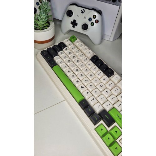 Клавиатура MCHOSE K99 RGB Mechanical Hyacinth Switch Wireless (MC-K99-2A) Emerald Green купить в Украине: Киев, Днепр, Харьков, Одесса  | Низкая цена, отзывы, характеристики от TELEMART фото