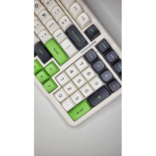 Клавиатура MCHOSE K99 RGB Mechanical Hyacinth Switch Wireless (MC-K99-2A) Emerald Green купить в Украине: Киев, Днепр, Харьков, Одесса  | Низкая цена, отзывы, характеристики от TELEMART фото