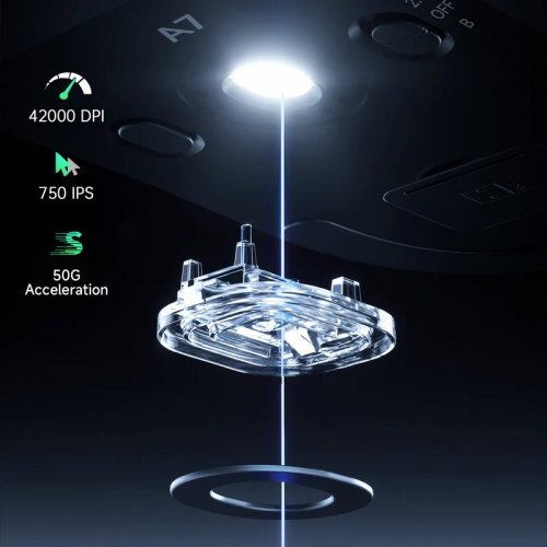Купить Мышка MCHOSE A7 Pro Wireless (MC-A7-3A) White - цена в Харькове, Киеве, Днепре, Одессе
в интернет-магазине Telemart фото