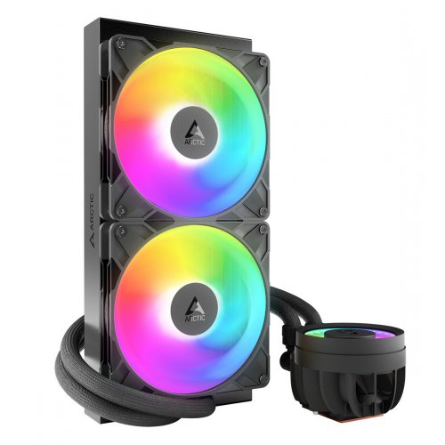 Готова СВО Arctic Liquid Freezer III Pro 280 A-RGB (ACFRE00183A) Black купити з перевіркою сумісності: огляд, характеристики, ціна у Києві, Львові, Вінниці, Хмельницькому, Івано-Франківську, Україні | інтернет-магазин TELEMART.UA фото