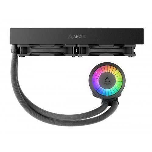Готова СВО Arctic Liquid Freezer III Pro 280 A-RGB (ACFRE00183A) Black купити з перевіркою сумісності: огляд, характеристики, ціна у Києві, Львові, Вінниці, Хмельницькому, Івано-Франківську, Україні | інтернет-магазин TELEMART.UA фото